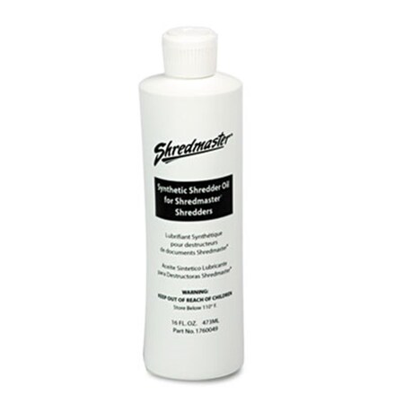 GBC Swingline ShredMaster Synthetic Shredder Oil - 16 Oz Bottle - Lubricates Cutters, Reduces Jams